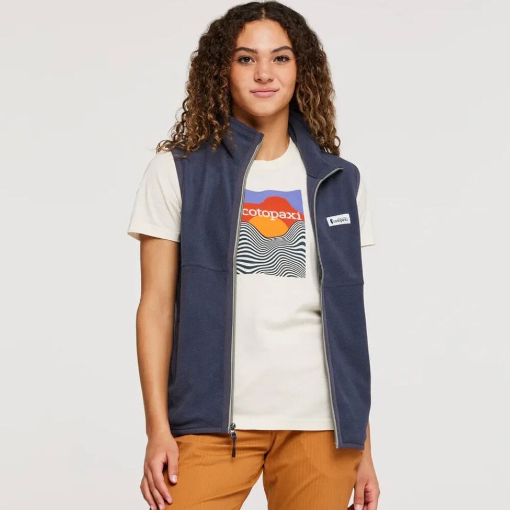 Cotopaxi Women's Amado Fleece Full Zip Vest Graphite XL